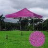 9.6x9.6ft EZ Canopy Gazebo Top Replacement Vivid Viola