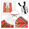 2-Person Hammock with Space Saving Steel Stand and Portable Carrying Bag, 48"W x 120" L, Red