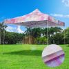 9.6x9.6ft EZ Pop Up Canopy Replacement Top/Tie-dyed