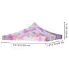 9.6x9.6ft EZ Pop Up Canopy Replacement Top/Tie-dyed